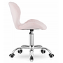 Kontorsstol Avola - Ergonomisk - Sammet - Rosa