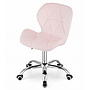 Kontorsstol Avola - Ergonomisk - Sammet - Rosa