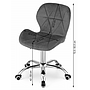 Kontorsstol Avola - Ergonomisk - Sammet - Rosa