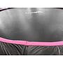 Studsmatta - 244 Cm - Rosa Svart - Skyddsnät - Upp Till 100 Kg
