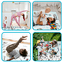 Babylekmatta -180X150X1,5 Cm - Dubbelsidig - Roll-Up