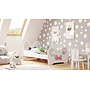 Småbarnssäng - Barnsäng - Rosa Katt - 160X80 Cm - Med Madrass