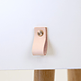 Sminkbord - Sminkbord Med Led-Spegel - 2 Lådor - Vitt Trä