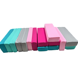 Skumblock - Jenga - 15 St - Blå Rosa Lila Turkos
