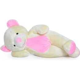 Gosedjur - Stor Nalle - Vit - Mjuk - 155 Cm - Xl