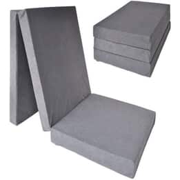Extra Tjock Gästmadrass - Campingmadrass - Resemadrass - Hopfällbar Madrass - 195 X 70 X 15