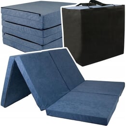 Vikbar Madrass För 2 Personer - Tvättbart Överdrag - 195Cm X 120Cm X 7Cm