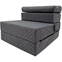 Lyxig Gästmadrass Med Kudde - Campingmadrass - Soffa - Hopfällbar - 200X70X15 Cm