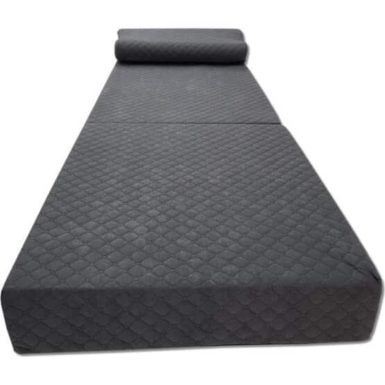Lyxig Gästmadrass Med Kudde - Campingmadrass - Soffa - Hopfällbar - 200X70X15 Cm