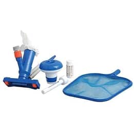 Jilong Swimming Pool Cleaning Kit - Test Strip & Borste Med Nät