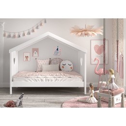 Hussäng Amori Öppen Med Extrasäng - 90x200 Cm - Vit