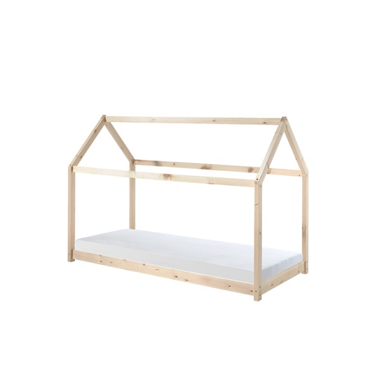 Vipack Hussäng Cabane Med Madrass - 90x200 Cm - Natur