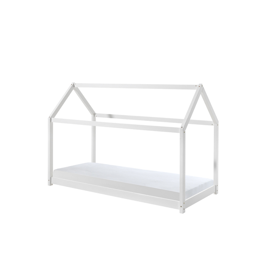 Vipack Hussäng Cabane Med Madrass - 90x200 Cm - Vit