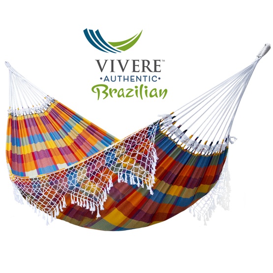 Vivere – Authentic Brazilian – Hängmatta Dubbel – Carnival
