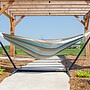 Vivere - Sunbrella Hammock With Stand (250 Cm) - Hängmatta Dubbel - Gateway Mist