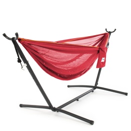 Vivere - Mesh Hammock With Stand (250 Cm) - Punch/Peach