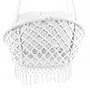 Vivere - Hängstol - Polyester Macrame Deluxe Chair With Fringe