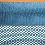Vivere - Mesh Polyester - Hängmatta Dubbel - Blue/Orange