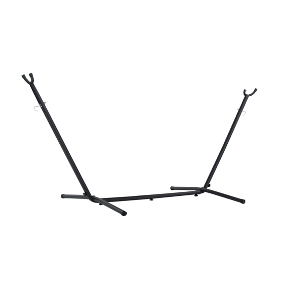 Vivere - Ställning - Universal Hammock Stand - Oil Rubbed Charcoal (280 Cm)