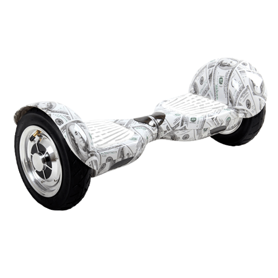 Airboard - Offroad Cruiser - Skal Dollar - Vit Trampdyna