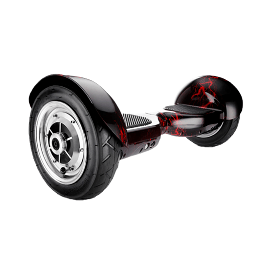Airboard - Offroad Cruiser - Skal Thunder - Svart Trampdyna