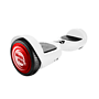 Airboard - City Cruiser - Vitt Skal - Röd Logga - Svart Trampdyna