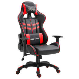 Gamingstol Röd/Svart Konstläder