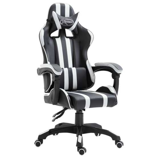 Gamingstol Vit I Konstläder