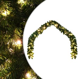 Julkrans Med Led-Lampor 5 M