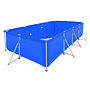Pool Med Stege & Filterpump 394 X 207 X 80 Cm