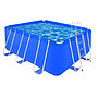Ovanmarkspool Stål Rektangulär 400X207X122 Cm Inkl. Poolstege