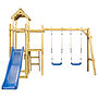 Lekstuga Med Rutschkana/Gunga/Stege 285X305X226,5 Cm