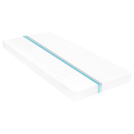 Madrass 100X200 Cm 7 Zoner Pu-Skum 10 Cm H2 H3