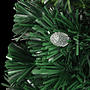 Plastgran Med Fot Och Led 120 Cm Fiberoptik