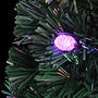 Plastgran Med Fot Och Led 240 Cm Fiberoptik