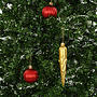 Julgran Med Snö Och Paraplybas Grön 170 Cm