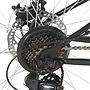 Mountainbike 21 Växlar 27,5 Tums Däck 50 Cm Svart
