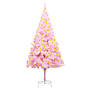 Plastgran Med Fot Och Led Rosa 180 Cm Pvc