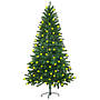 Plastgran Med Led 150 Cm Grön