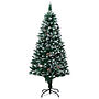 Plastgran Med Led Och Kulor Och Kottar 240 Cm