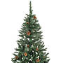 Plastgran Med Led Och Kottar 150 Cm