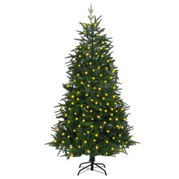 Plastgran Med Led Grön 180 Cm Pvc&Pe