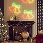Juldekoration Klock-Figurer 2 St Med 72 Leds 50X56 Cm