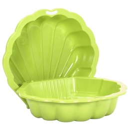 Sandlådor 2 St Grön 77X87X21 Cm Plast