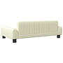 Barnsoffa Gräddvit 90X53X30 Cm Konstläder