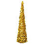 Pop-Up Plastgran Guld 180 Cm Pet