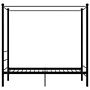 Himmelsäng Svart Metall 90X200 Cm - 1