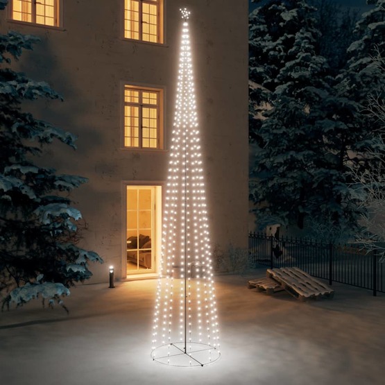 Julgranskon 752 Kallvita Leds 160X500 Cm