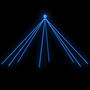 Julgransbelysning Inomhus/Utomhus 800 Leds Blå 5 M