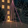 Julgransbelysning Inomhus/Utomhus 1300 Leds Färgglad 8 M